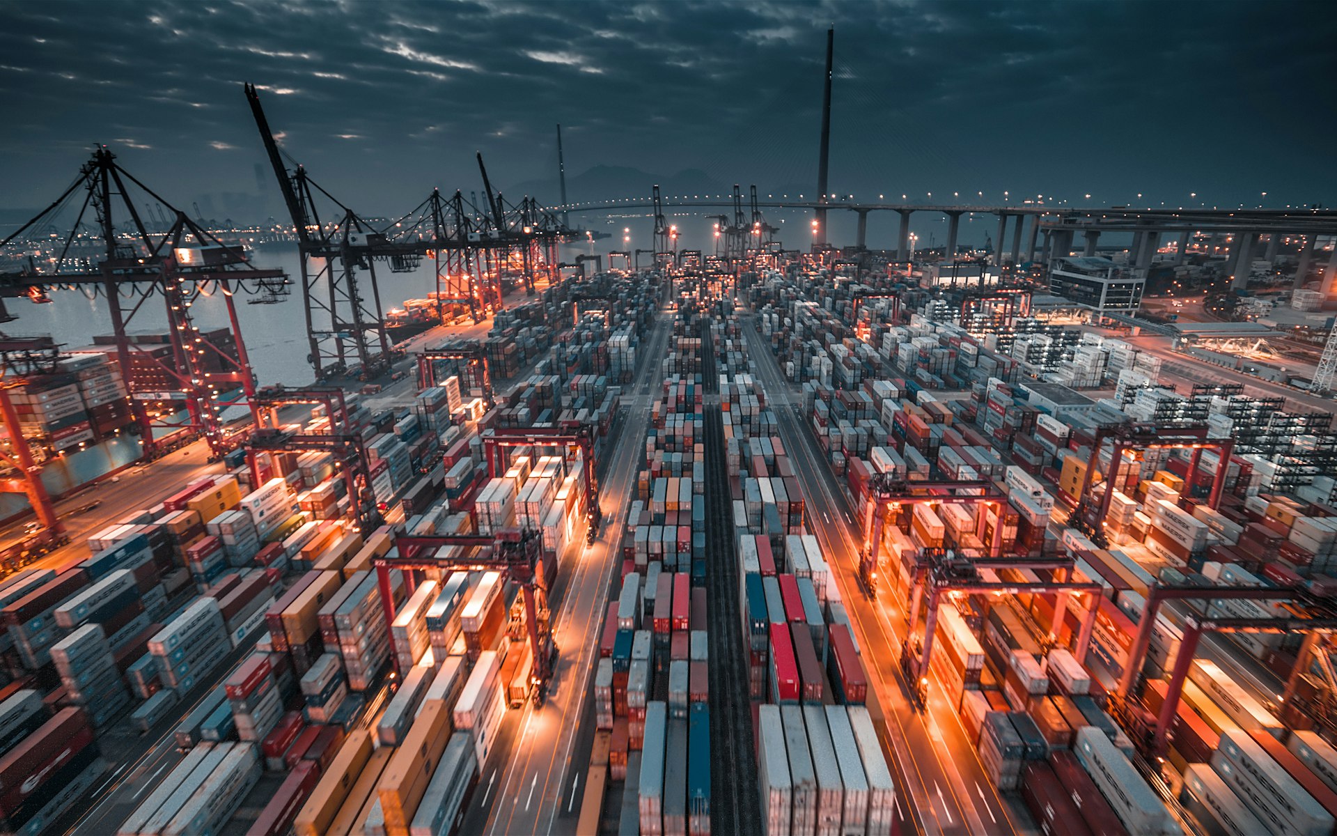 Trade Finance for Australian Importers and Wholesalers – Shipping containers and cranes at a port